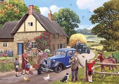 Gibsons - The Evacuees 4 x 500 Piece Jigsaw Puzzle