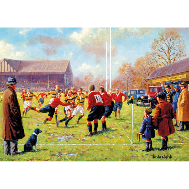 Gibsons - View from the Sidelines 2 x 500 Piece Jigsaw Puzzle