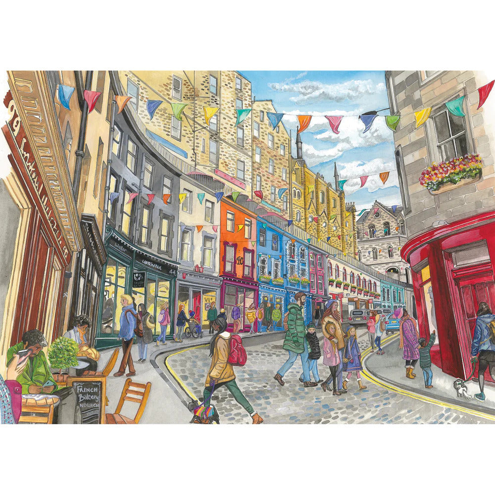 Gibsons - Edinburgh 2 x 500 Piece Jigsaw Puzzle