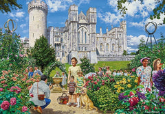 Gibsons - Day Trip To Arundel 4 x 500 Piece Jigsaw Puzzle