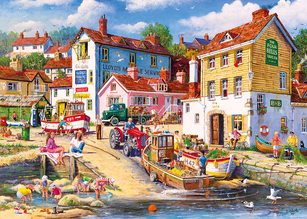 Gibsons - The Four Bells 1000 Piece Jigsaw Puzzle