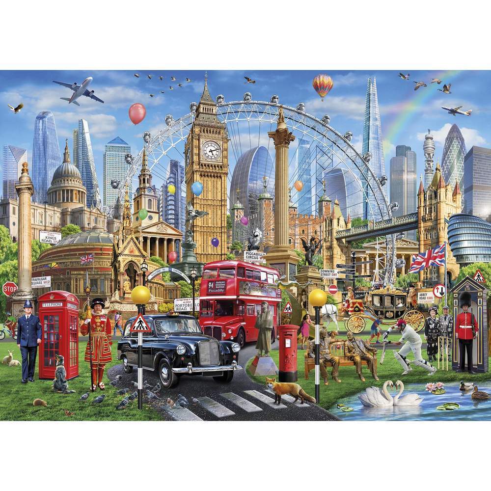 Gibsons - London Calling 1000 Piece Jigsaw Puzzle