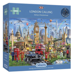 Gibsons - London Calling 1000 Piece Jigsaw Puzzle