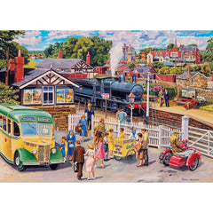 Gibsons - Treats at the Station 1000 Piece Jigsaw Puzzle