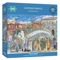 Gibsons - Ha'Penny Bridge 1000 Piece Puzzle