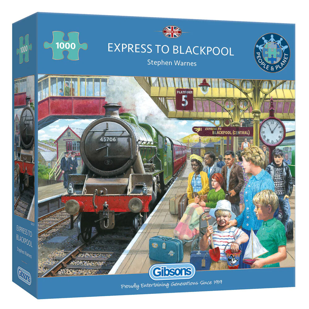 Gibsons - Express To Blackpool 1000 Piece Puzzle