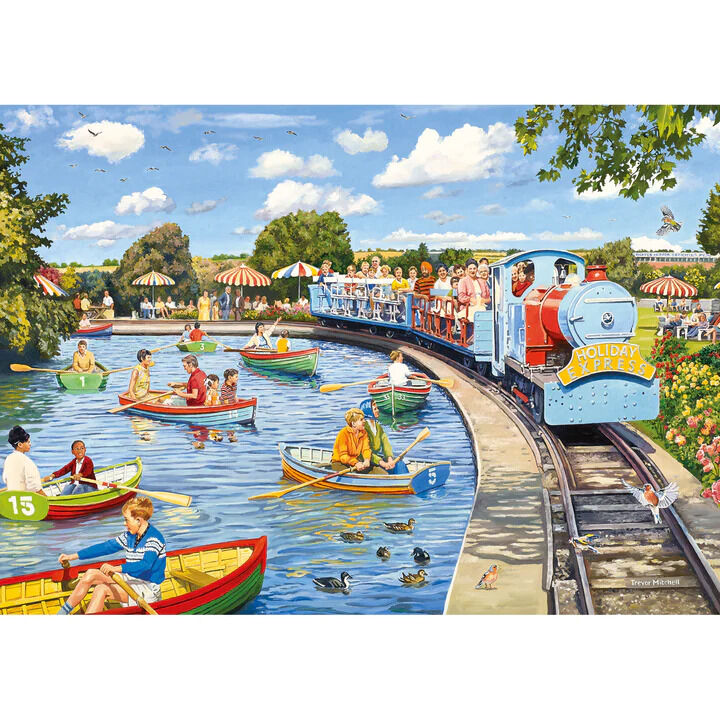 Gibsons - The Boating Lake Puzzle 1000 Piece Puzzle