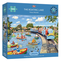 Gibsons - The Boating Lake Puzzle 1000 Piece Puzzle