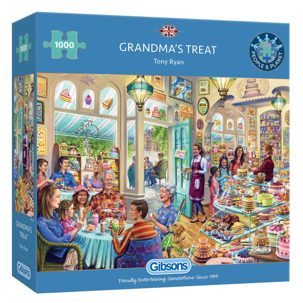 Gibsons - Grandma's Treats 1000 Piece Jigsaw Puzzle