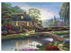 Gibsons - Kinkade: Stoney Creek Cottage 1000 Piece Jigsaw Puzzle