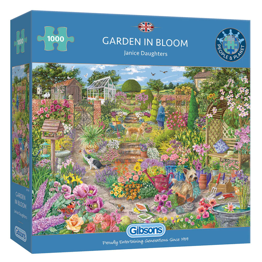 Gibsons - Garden In Bloom 1000 Piece Puzzle