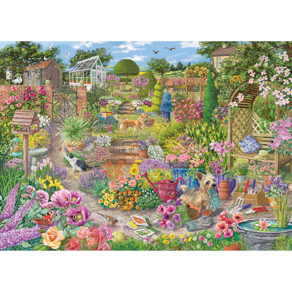 Gibsons - Garden In Bloom 1000 Piece Puzzle