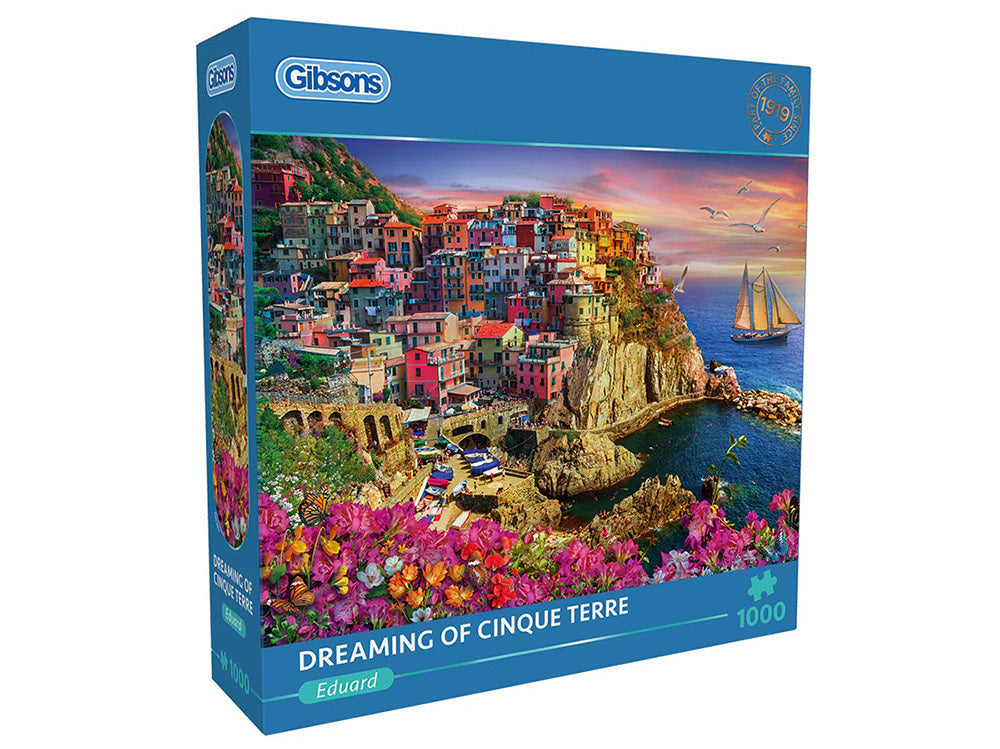 Gibsons - Dreaming Of Cinque Terre 1000 Piece Jigsaw Puzzle