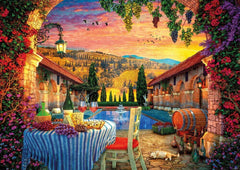 Gibsons - Tuscany Sunset Puzzle 1000 Piece Jigsaw Puzzle