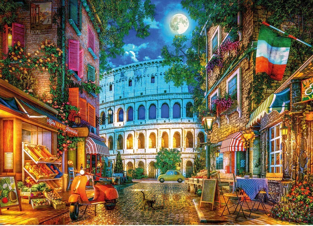 Gibsons - Colosseum By Moonlight  1000 Piece Jigsaw Puzzle