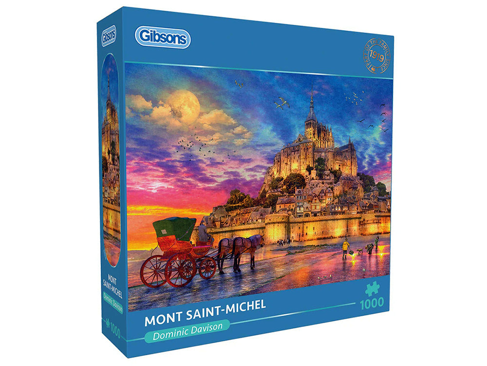 Gibsons - Mont Saint-Michel 1000 Piece Jigsaw Puzzle