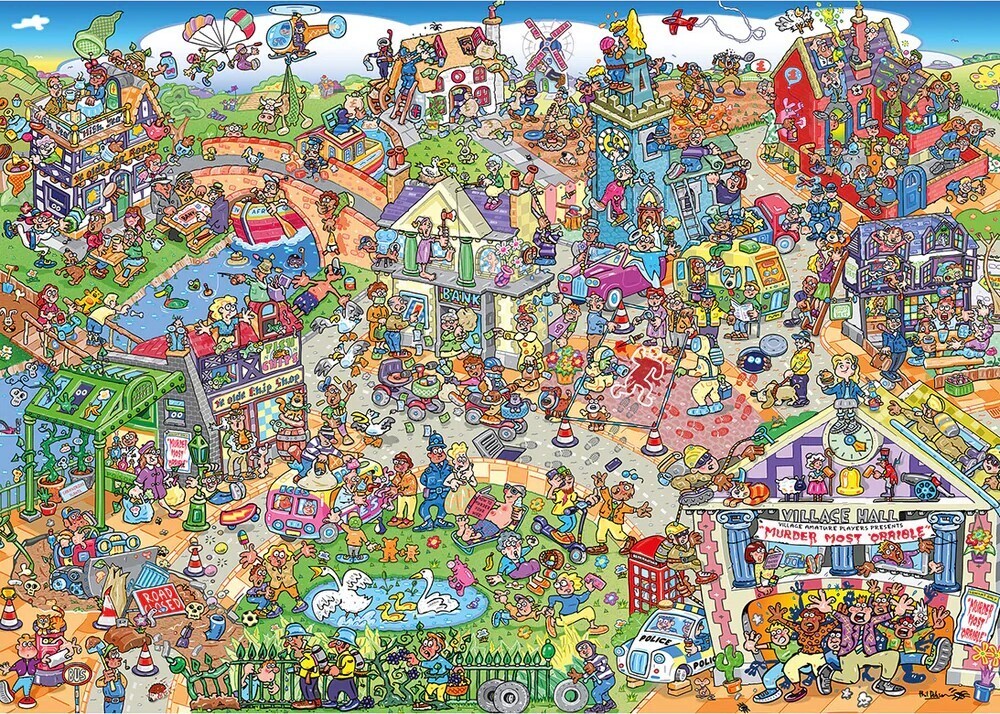 Gibsons - Jokesaws Midsummer Mayhem 1000 Piece Jigsaw Puzzle