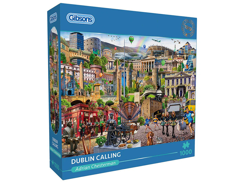 Gibsons - Dublin Calling 1000 Piece Jigsaw Puzzle