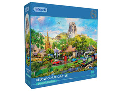 Gibsons - Below Corfe Castle 1000 Piece Jigsaw Puzzle