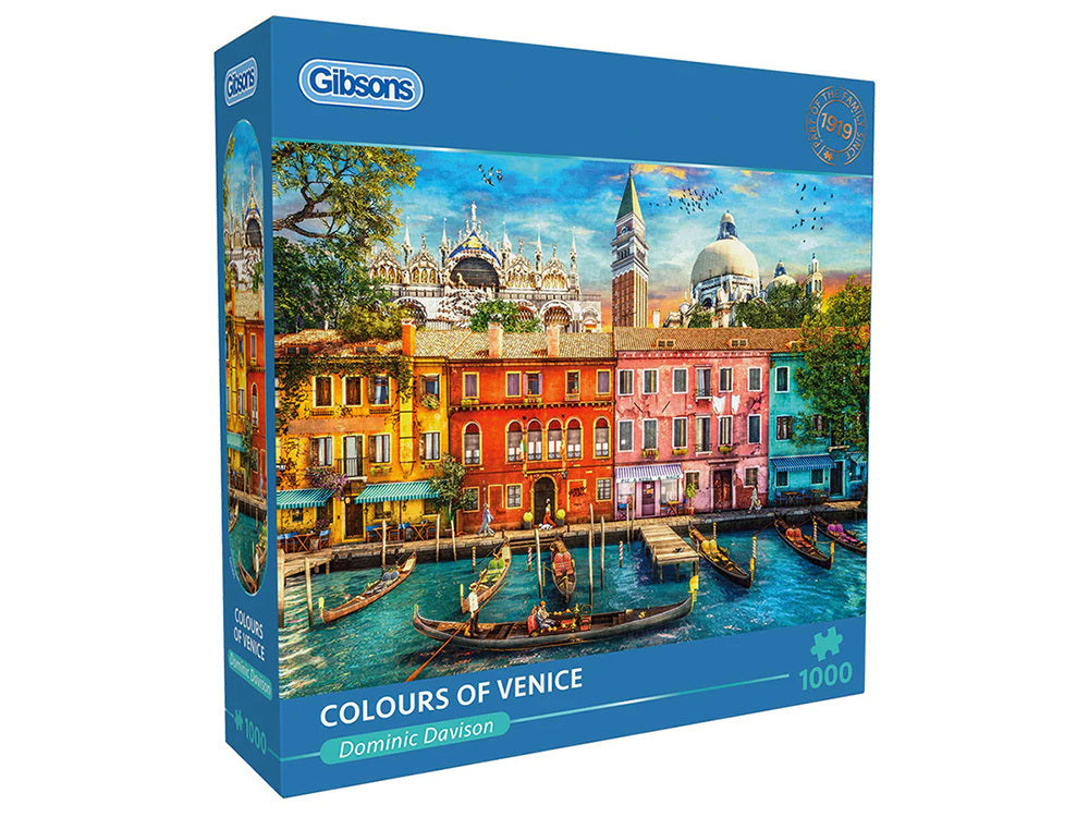 Gibsons - Colours Of Venice 1000 Piece Jigsaw Puzzle