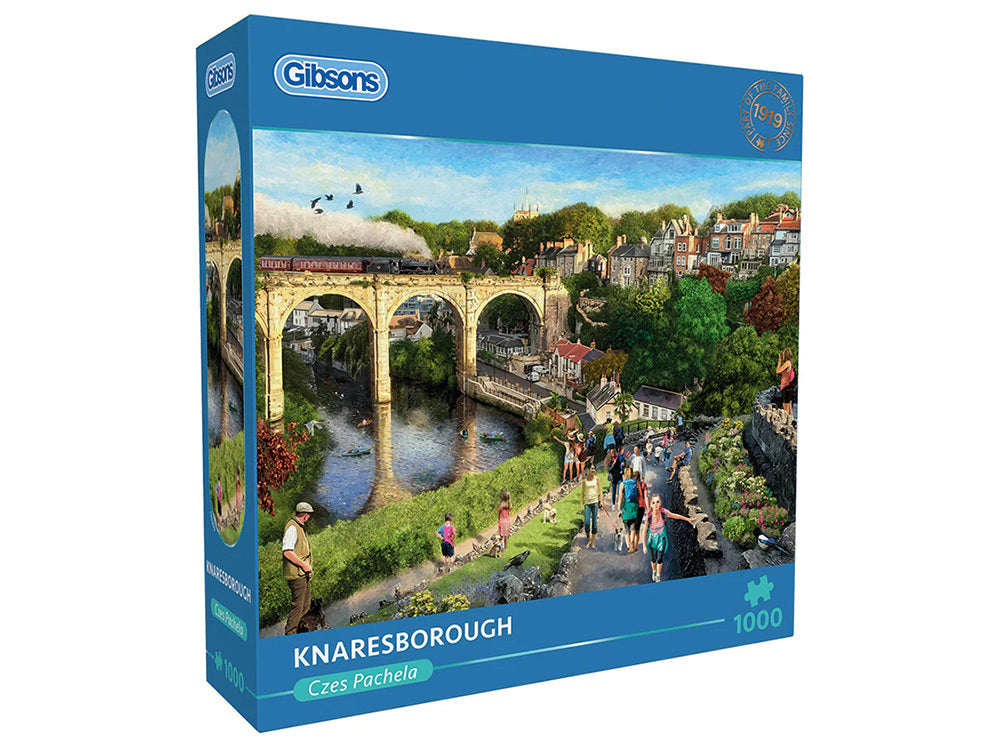 Gibsons -  Knaresborough Puzzle 1000 Piece Jigsaw Puzzle