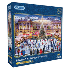 Gibsons - Skating At Somerset House 1000 Piece Jigsaw Puzzle