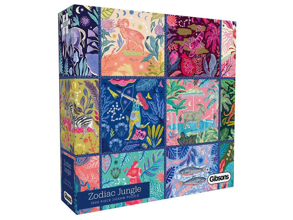 Gibsons - Zodiac Jungle 1000 Piece Jigsaw Puzzle