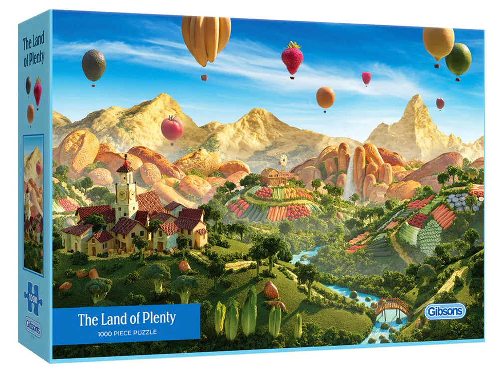 Gibsons - The Land Of Plenty 1000 Piece Jigsaw Puzzle