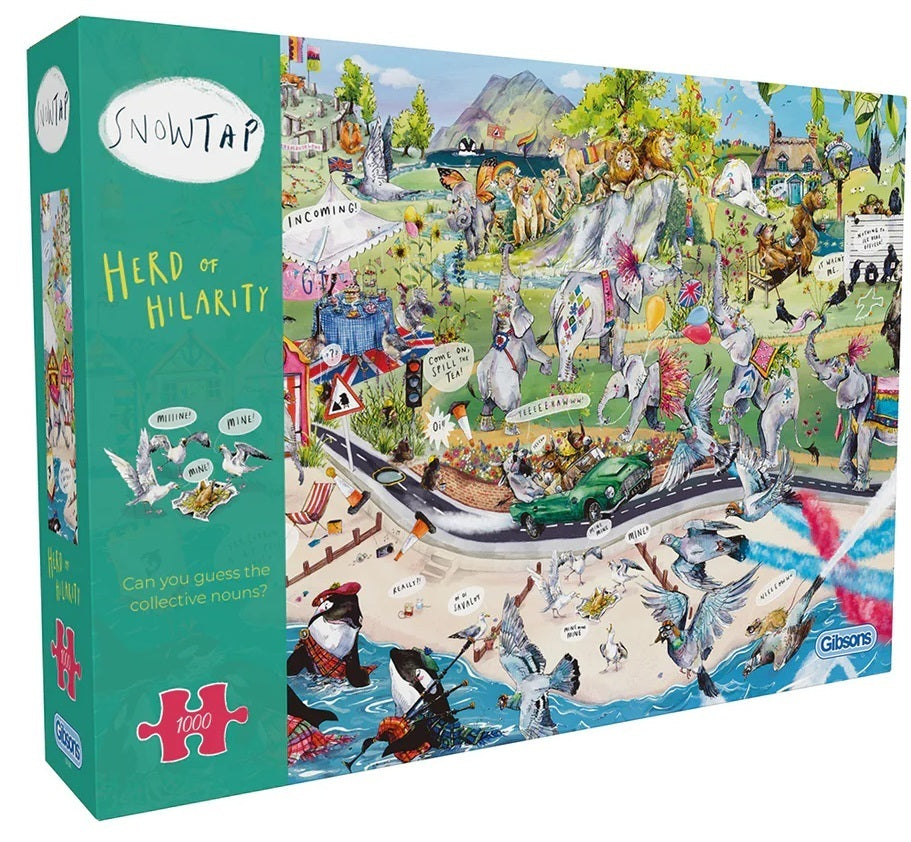 Gibsons - Herd Of Hilarity 1000 Piece Jigsaw Puzzle