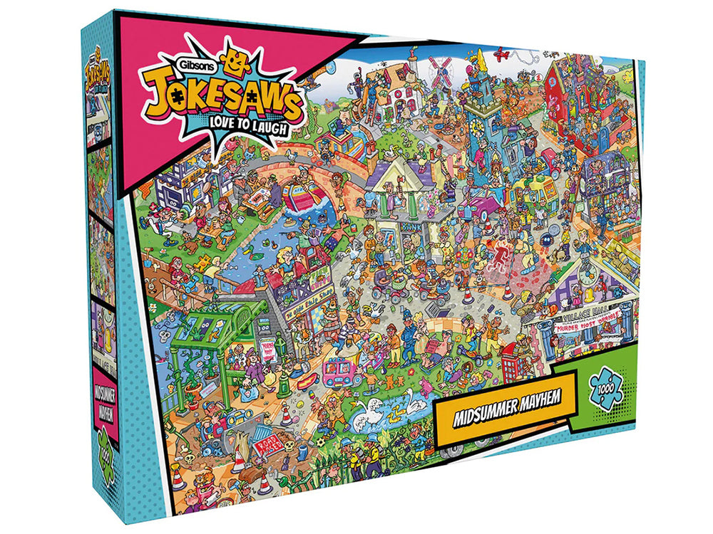 Gibsons - Jokesaws Midsummer Mayhem 1000 Piece Jigsaw Puzzle