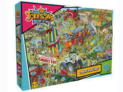 Gibsons - Jokesaws Country Show Chaos 1000 Piece Jigsaw Puzzle