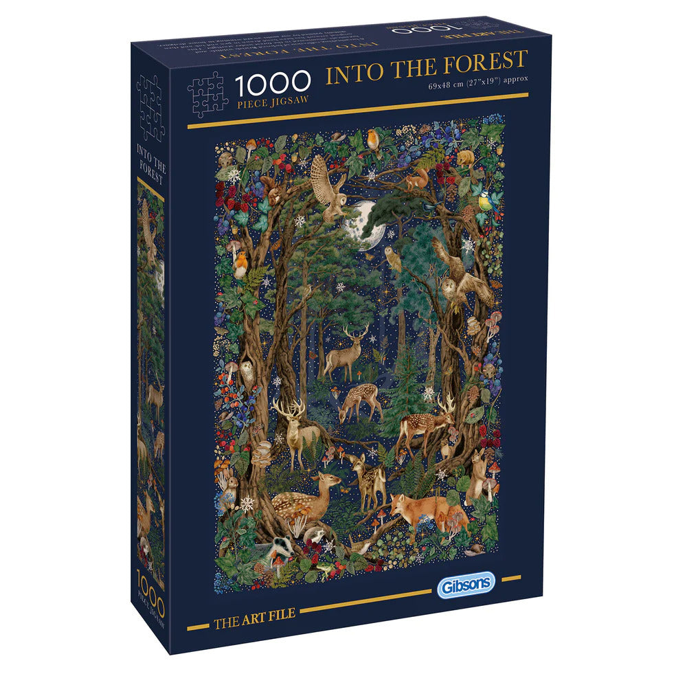 Gibsons - Into The Forest  1000 Piece Jigsaw Puzzle