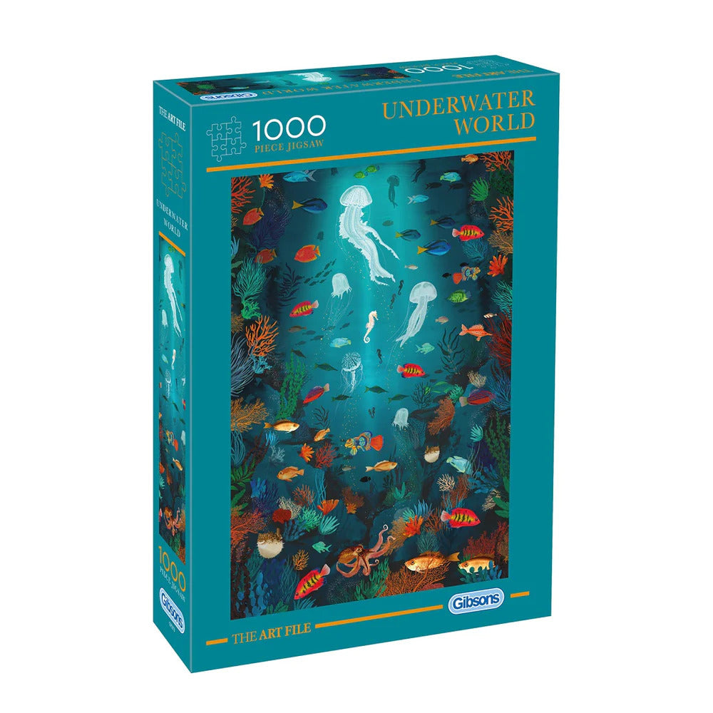 Gibsons - Underwater World 1000 Piece Jigsaw Puzzle