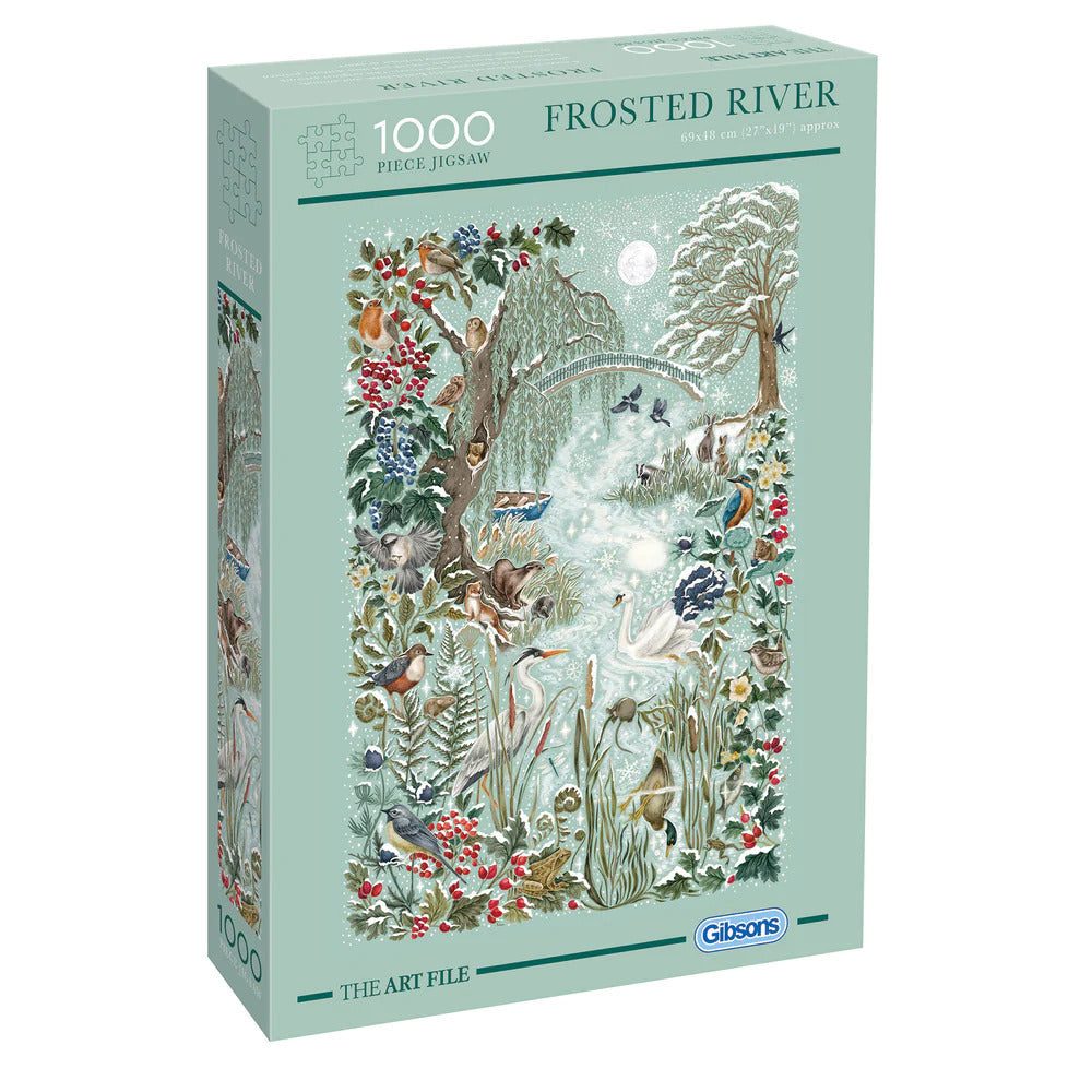 Gibsons - Frosted River 1000 Piece Jigsaw Puzzle