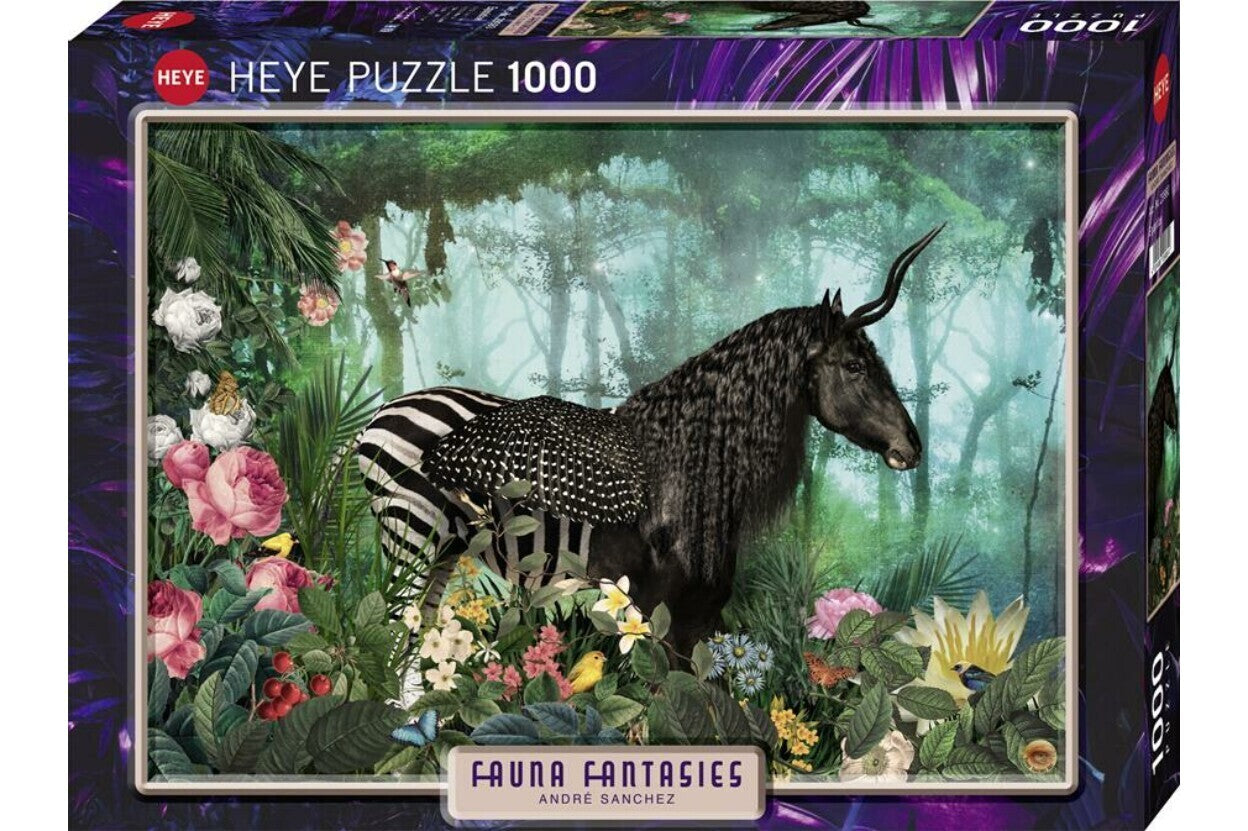 HEYE - Fauna Fantasies, Equipdae 1000 Piece Jigsaw Puzzle