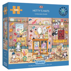 Gibsons - Hetty's Hat 500 Piece Jigsaw Puzzle