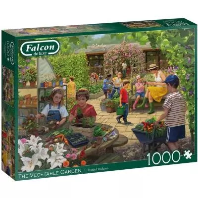 Falcon - The Vegetable Garden 1000 Piece Jigsaw Puzzle