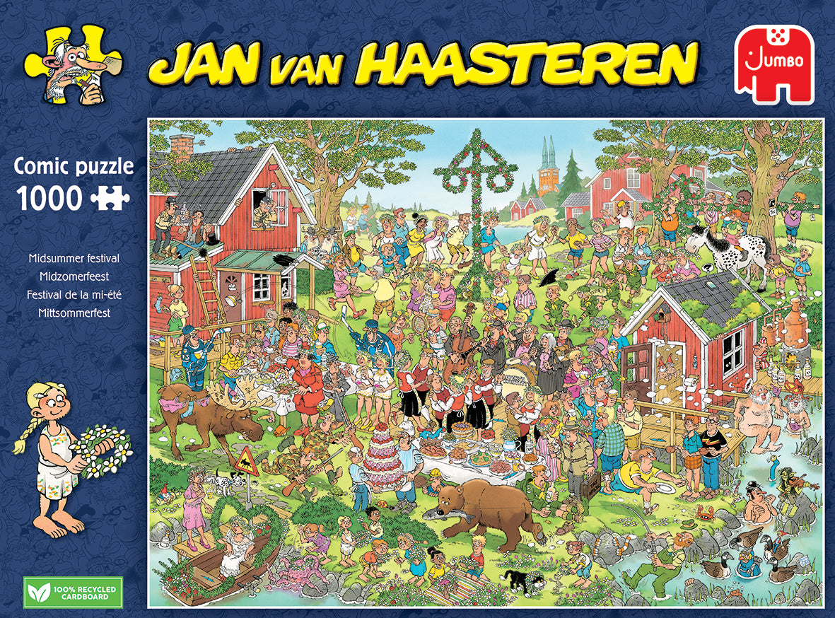 Jumbo - Jan Van Haasteren Midsummer Festival 1000 Piece Adult's Jigsaw Puzzle