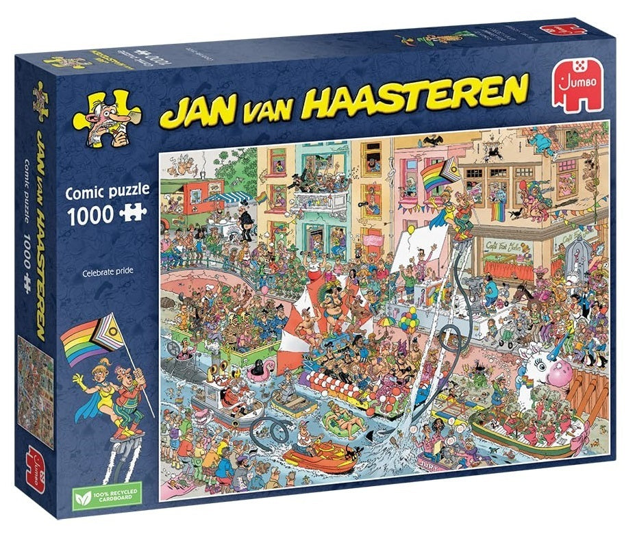 Jumbo -  Jan Van Haasteren The Cat Pageantry 1000 Piece Adult's Jigsaw Puzzle