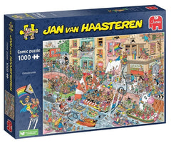 Jumbo -  Jan Van Haasteren The Cat Pageantry 1000 Piece Adult's Jigsaw Puzzle