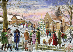 Falcon - Festive Village 1000 Piece Adult's Jigsaw Puzzle