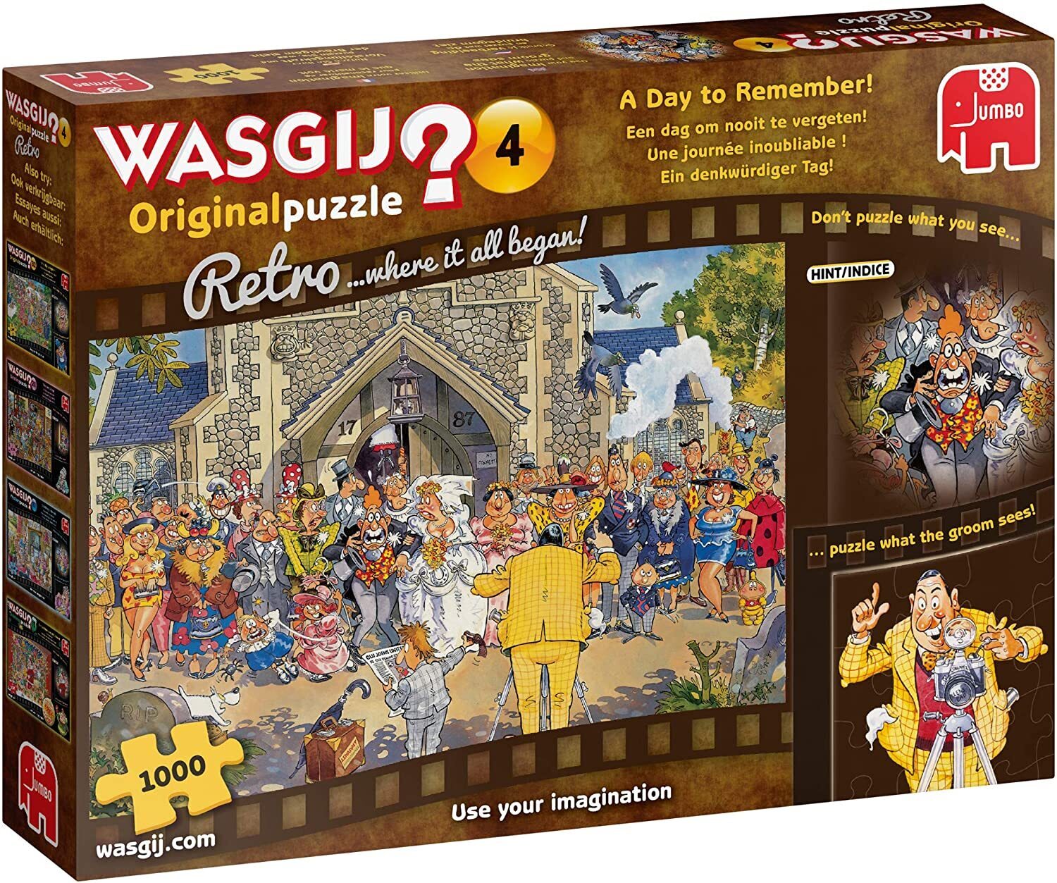 Jumbo - Wasgij? Retro Original #4 A Day to Remember 1000 Piece Adult's Jigsaw Puzzle