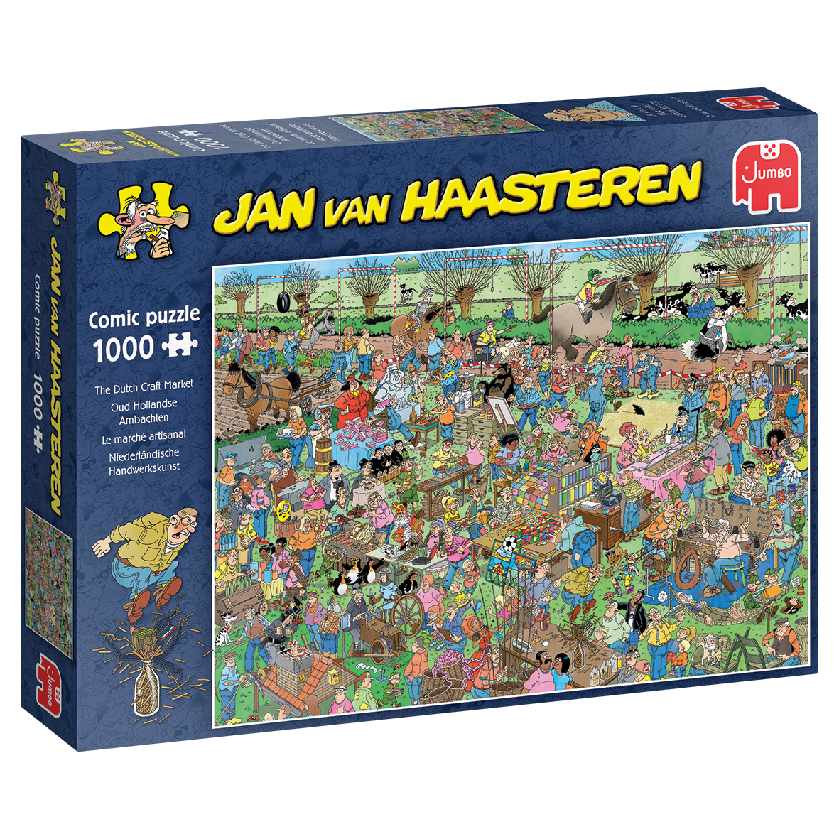 Jumbo - Jan Van Haasteren Dutch Craft Market 1000 Piece Adult's Jigsaw Puzzle