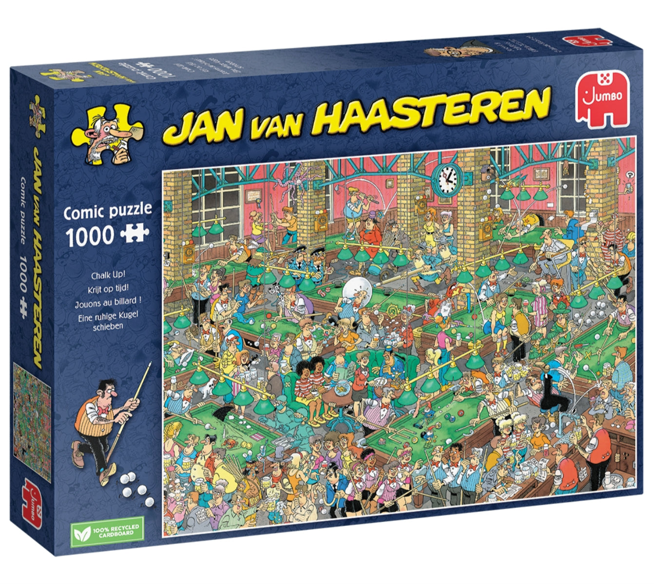 Jumbo - Jan Van Haasteren Chalk Up! 1000 Piece Adult's Jigsaw Puzzle