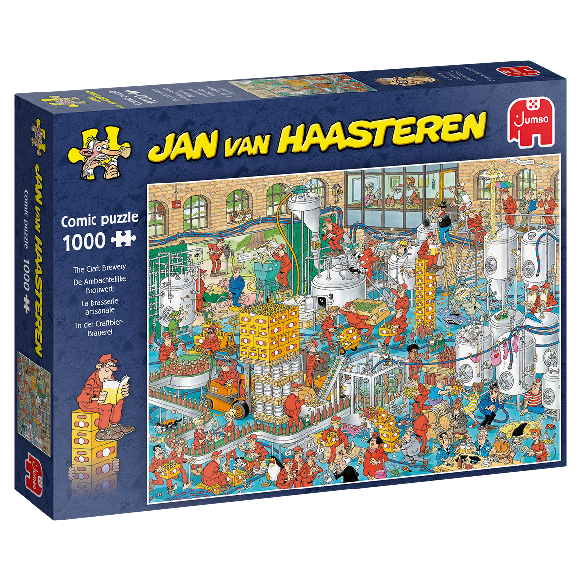 Jumbo - Jan Van Haasteren The Craft Brewery 1000 Piece Adult's Jigsaw Puzzle