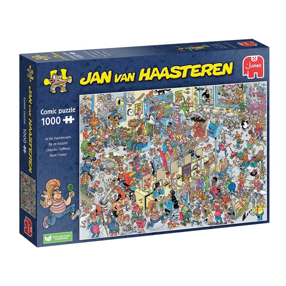 Jumbo - Jan Van Haasteren At the Hairdressers 1000 Piece Adult's Jigsaw Puzzle