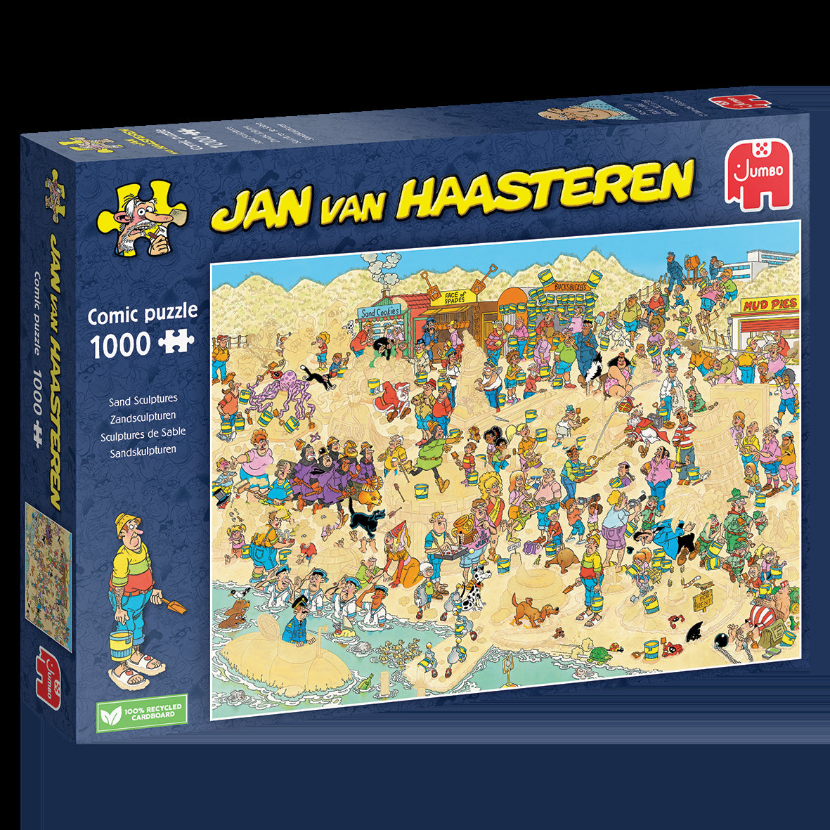 Jumbo - Jan Van Haasteren Sand Sculptures 1000 Piece Adult's Jigsaw Puzzle