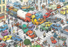 Jumbo - Jan Van Haasteren Traffic Chaos 3000 Piece Adult's Jigsaw Puzzle