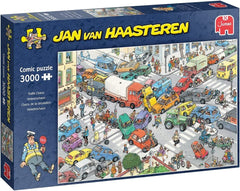 Jumbo - Jan Van Haasteren Traffic Chaos 3000 Piece Adult's Jigsaw Puzzle