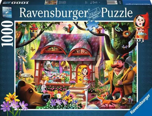 Ravensburger - Come in, Red Riding Hood 1000 Piece Adult's Jigsaw Puzzle